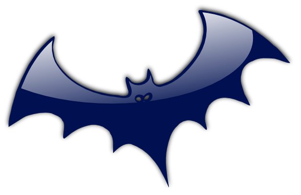 clipart of halloween bats - photo #9
